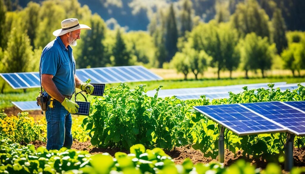 การใช้พลังงานแสงอาทิตย์ในกิจกรรมการเกษตร