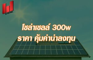 โซล่าเซลล์ 300w