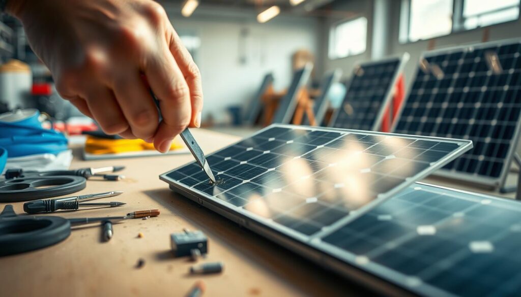 วิธีซ่อมไฟโซล่าเซลล์