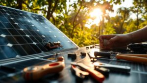 วิธีซ่อมไฟโซล่าเซลล์