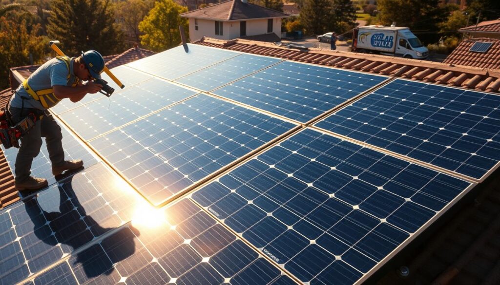 กระบวนการติดตั้งโซล่าเซลล์