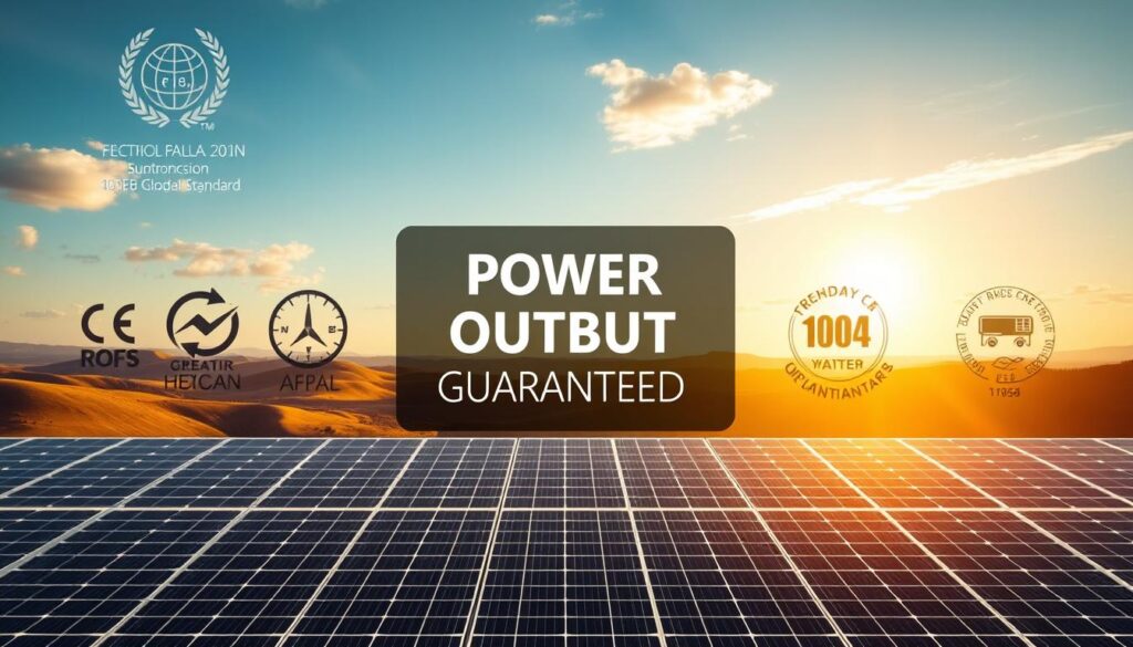 รับประกัน power output